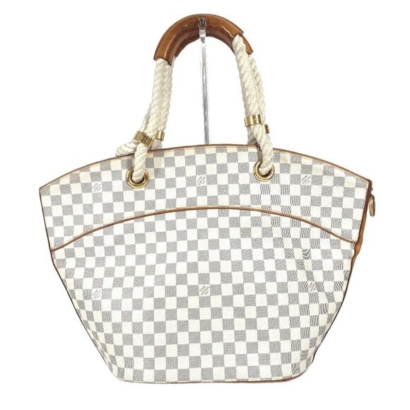 LOUIS VUITTON White Damier Shoulder Bag - Picture 1 of 16